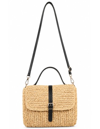Handwoven Crochet Crossbody Satchel Bag
