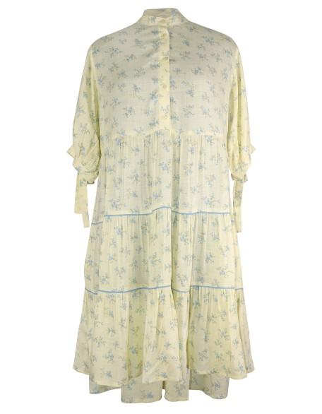Ditsy Floral Print Short Dress