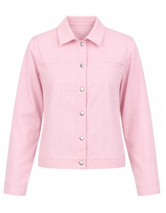 Classic Pink Trucker Jacket