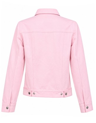 Classic Pink Trucker Jacket