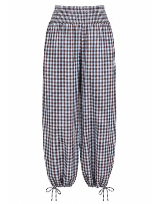 Check Print Lounge Pants