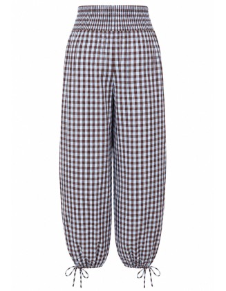 Check Print Lounge Pants