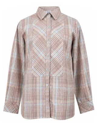 Soft Pastel Check Shirt