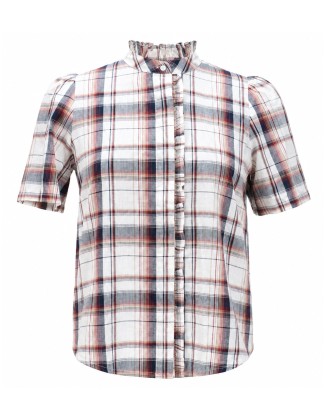 Half Sleeves Check Shirt