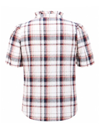 Half Sleeves Check Shirt