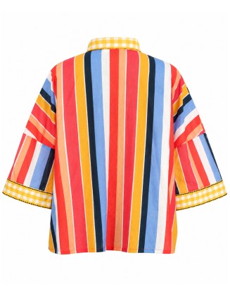 Multicolor Striped Cotton Shirt