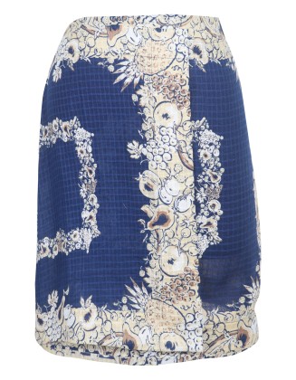 Tropical Print Skirt
