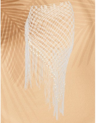 Crochet Skirt with Bead Work