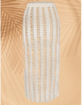 Long Crochet Skirt