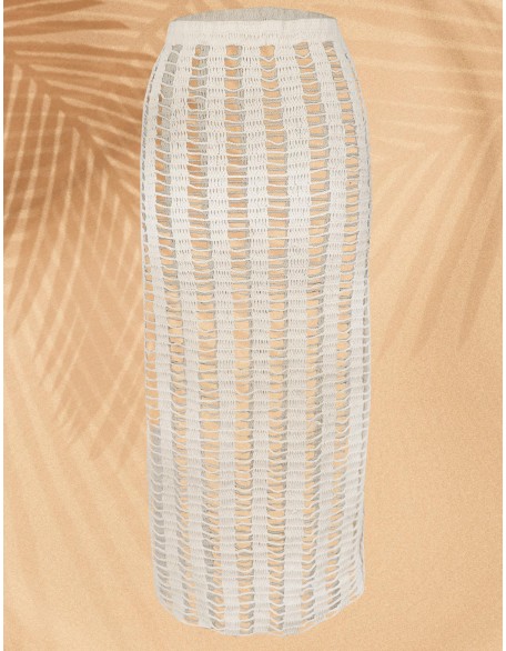 Long Crochet Skirt