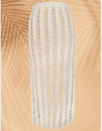 Long Crochet Skirt