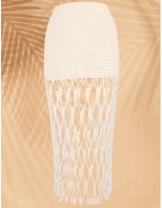 Long Crochet Skirt