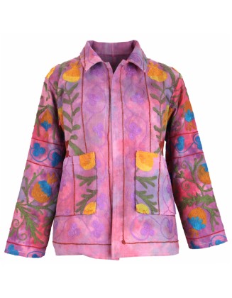 Tie Dye Ari Embroidered Jacket