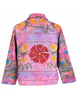 Tie Dye Ari Embroidered Jacket