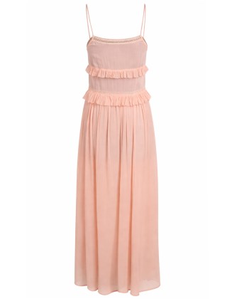 Tiered Ruffle Long Dress