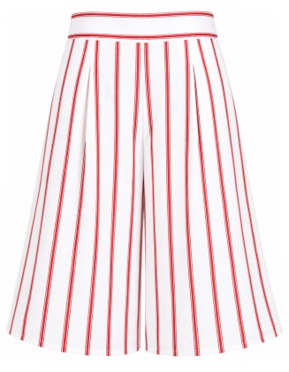 High-Waist Stripe Culottes