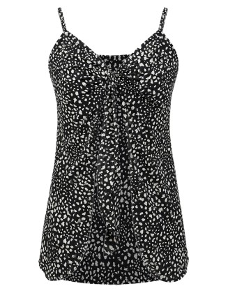 Animal Print Strape Top