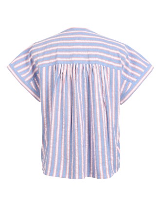 Blue Stripe Blouse