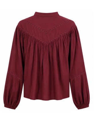 Lace Insert Top