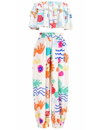 Floral Patchwork Cotton Co-Ord Set