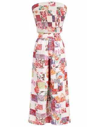 Floral Patchwork Cotton Co-Ord Set