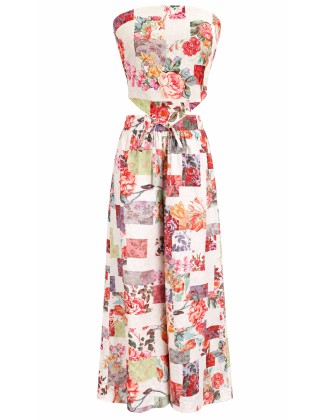 Floral Patchwork Cotton Co-Ord Set