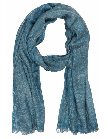 Enzame Wash scarf with Row Fringes