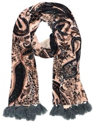 Paisley scarf with Tassal